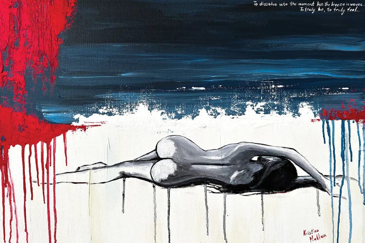 Dissolve Into The Breeze by Kristina Mallen wall art