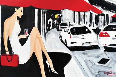 Midi À Cannes by Kristina Mallen canvas print