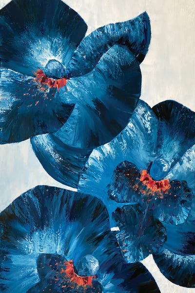 Orchids: Blue Orchids by Kristina Mallen
