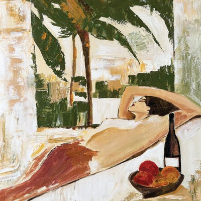 Prisonnière De La Chaleur by Kristina Mallen canvas print