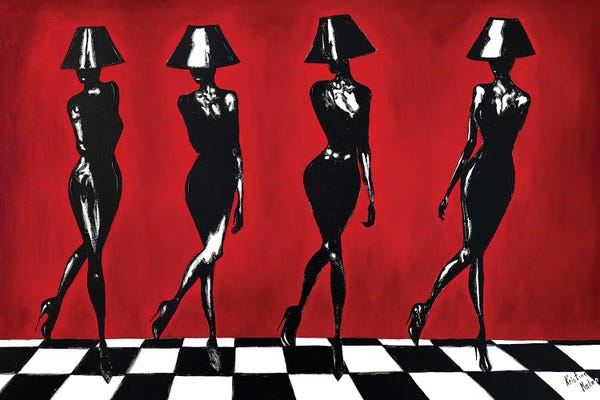 Kristina Mallen: Muses In The Red Room by Kristina Mallen