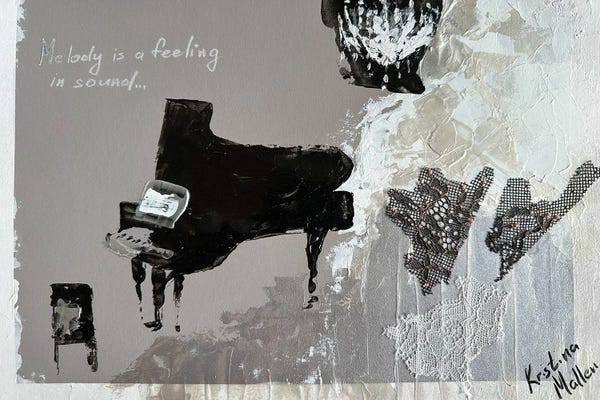 Black Piano Melody Is A Feeling In Sound