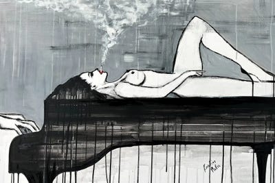 Canvas Print: Accompaniment To Pleasure by Kristina Mallen - thumbnail
