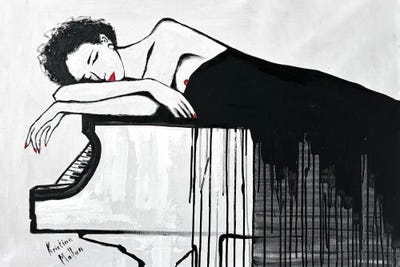 Canvas Print: Sleeping Sonata by Kristina Mallen - thumbnail