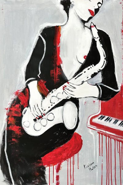 Kristina Mallen: La Saxophoniste by Kristina Mallen