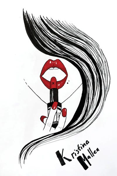 My New Red Lipstick