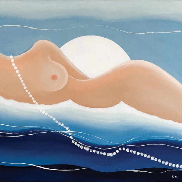 Surreal Bodyscapes: Paloma On The Côte D'Azur by Kristina Mallen