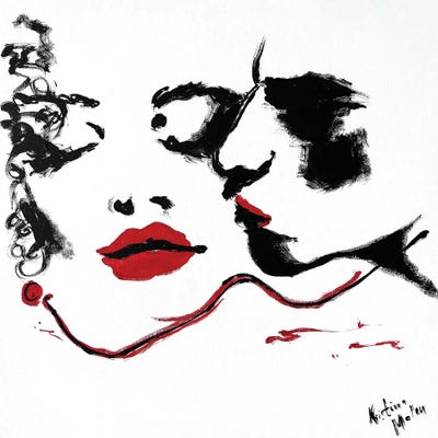 Kristina Mallen - Framed Fine Art Prints: La Baiser by Kristina Mallen