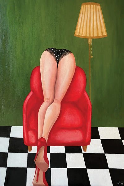 Lingerie: Polka Dot Panties by Kristina Mallen