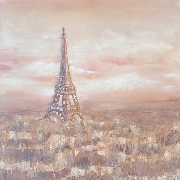 Canvas Print: Dawn In Paris by Kristina Mallen