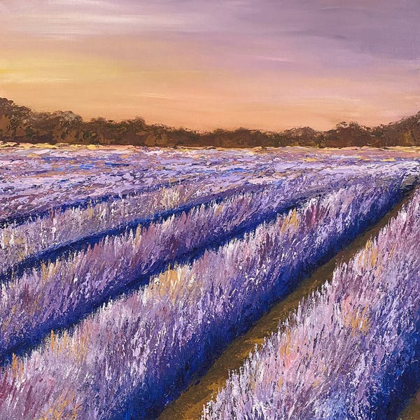 Fine Art Print: Lavender Dreams by Kristina Mallen