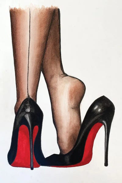 Legs: Stockings And Heels by Kristina Mallen