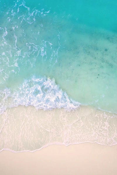 Aerial Beac Waves by Karen Mandau art print