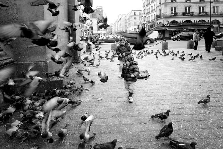 Paris Street Scene