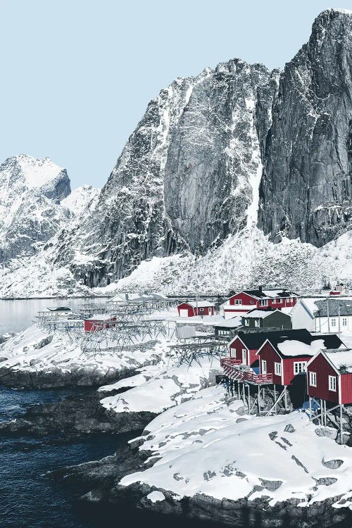 Scandinavian Winter Landscape Norway