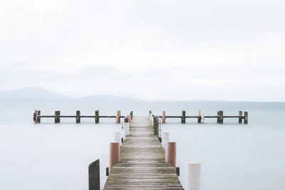 Serene Jetty by Karen Mandau art print