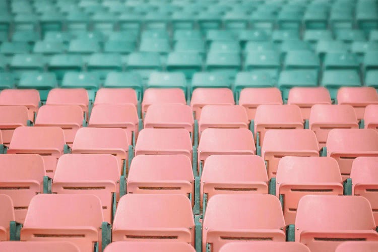 Stadium Seats by Karen Mandau wall art