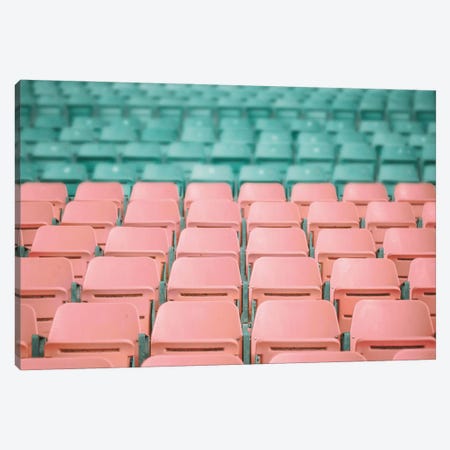 Stadium Seats Canvas Print #KMD143} by Karen Mandau Canvas Art Print
