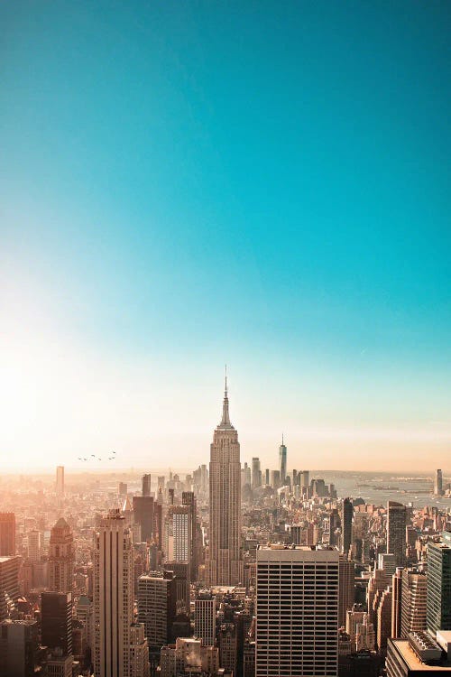 Sunny New York City Skyline