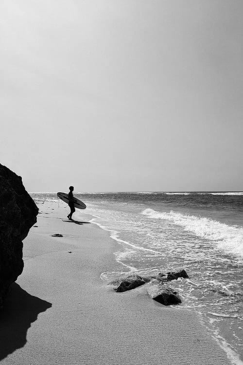 Surfer On The Beach