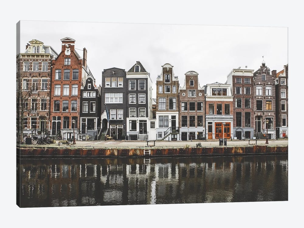 Amsterdam Gracht by Karen Mandau 1-piece Art Print