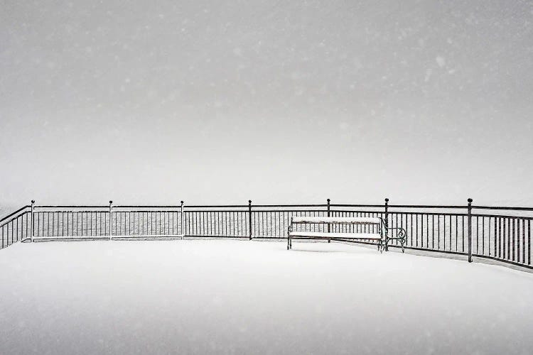 Bench In The Snow