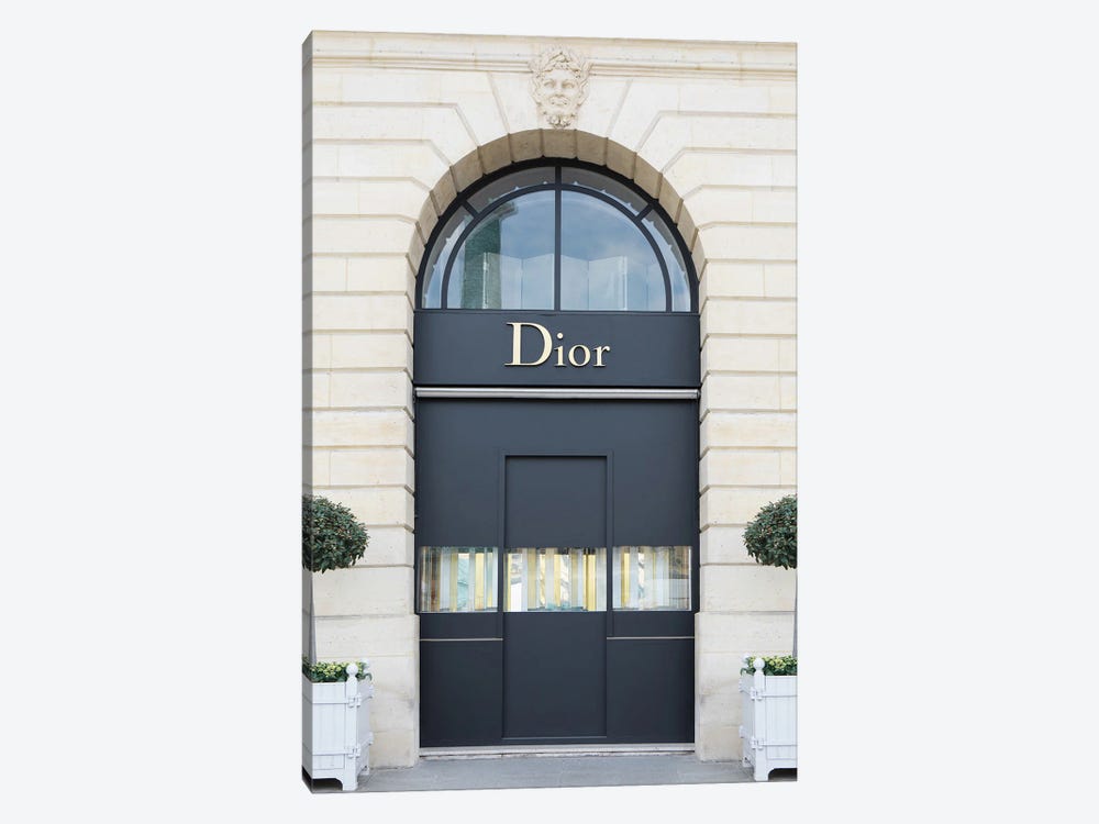 Dior Boutique Paris by Karen Mandau 1-piece Art Print