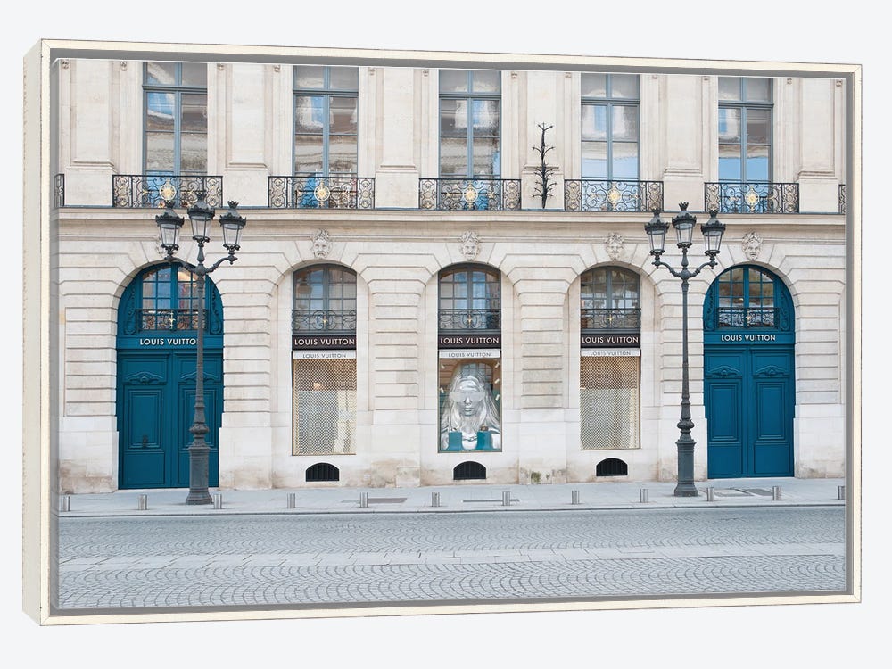 Louis Vuitton Store Photography Unframed Print, Fashion Wall Art