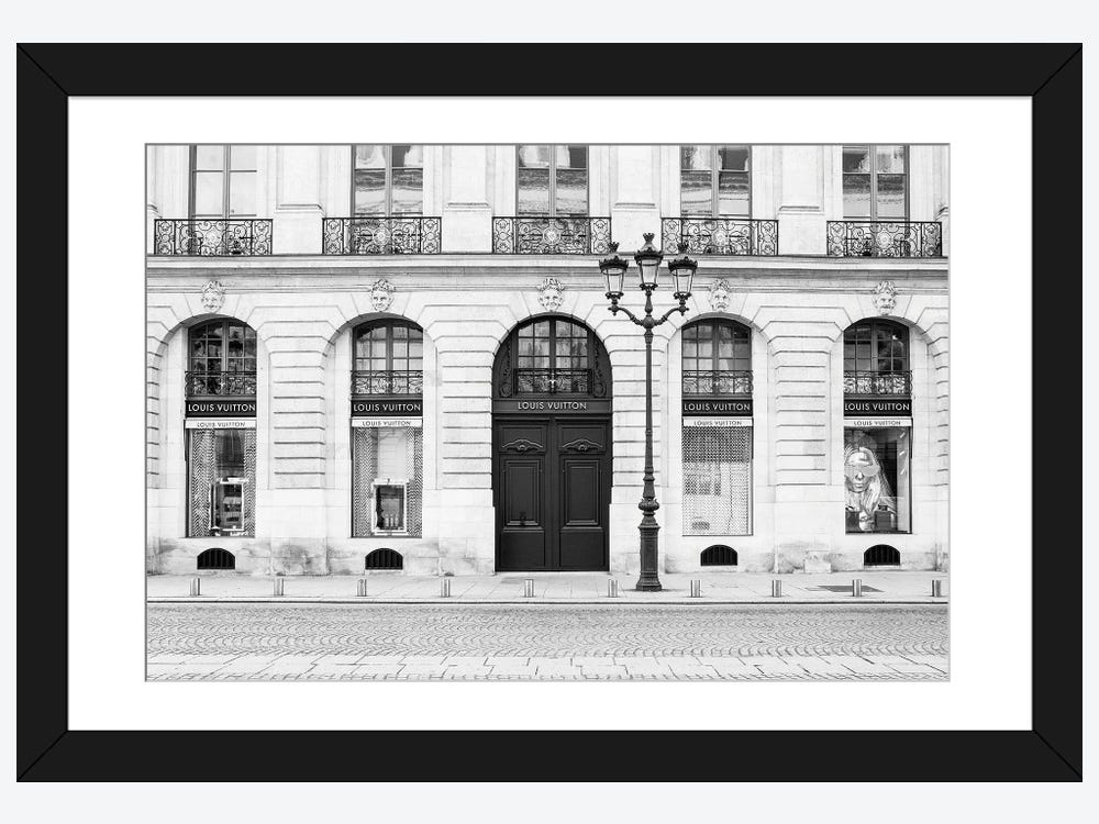 Louis Vuitton Storefront Paris Vendôme - Canvas Artwork