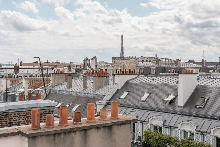 Paris Rooftops by Karen Mandau wall art