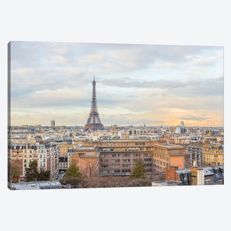 Karen Mandau Canvas Art Prints - Louis Vuitton Store Paris Vendôme ( Architecture > Doors art) - 40x60 in
