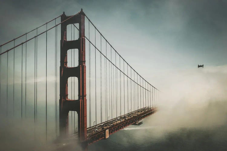 Golden Gate Bridge In The Fog