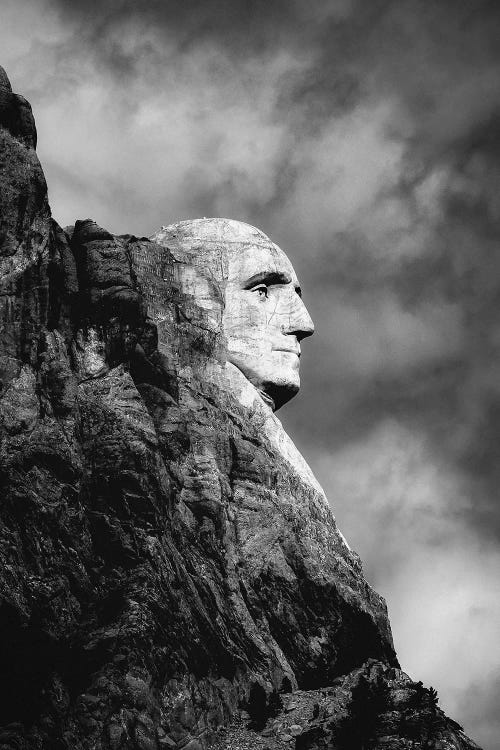 Mount Rushmore George Washington Portrait