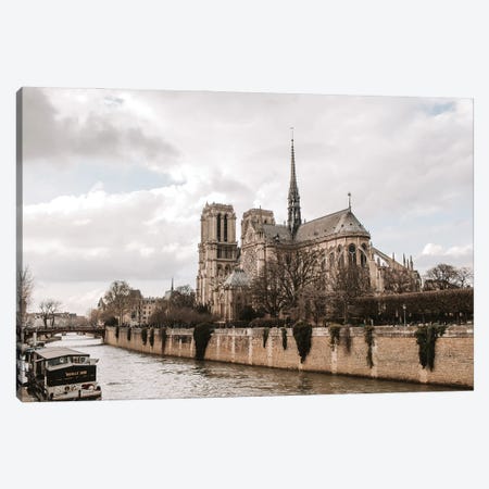 Notre Dame De Paris Canvas Print #KMD91} by Karen Mandau Canvas Artwork