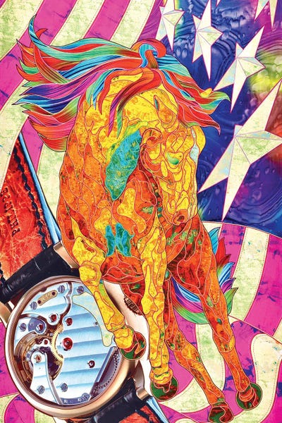 American Flags: Time by Kostyantin Malginov