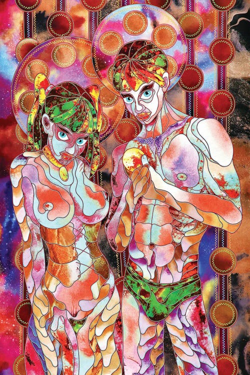 Twins by Kostyantin Malginov wall art