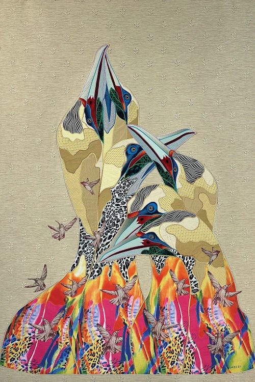 A Flock Of Seagulls by Kostyantin Malginov wall art