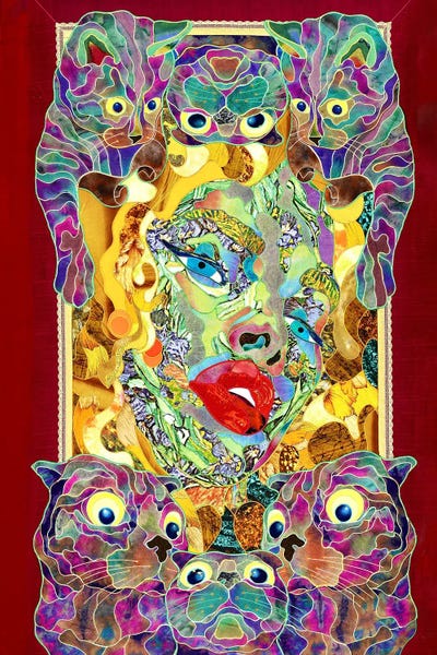 Giclee Features: Cat Lady by Kostyantin Malginov