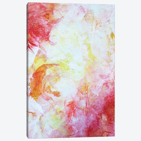 Blooms In Abstract Canvas Print #KMH111} by KR MOEHR Canvas Art