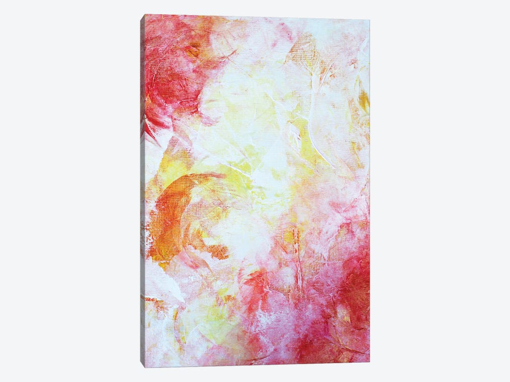 Blooms In Abstract by KR MOEHR 1-piece Art Print