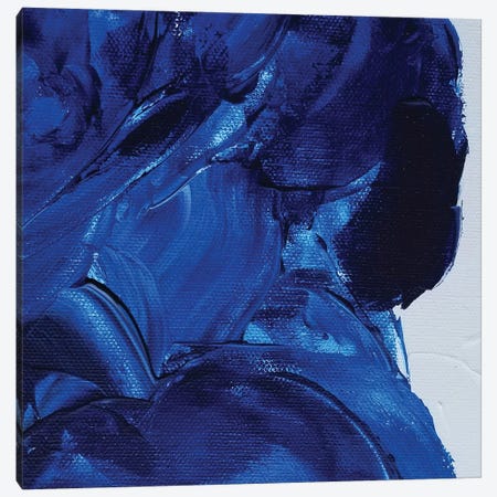 Blues In Deep Canvas Print #KMH114} by KR MOEHR Canvas Art Print