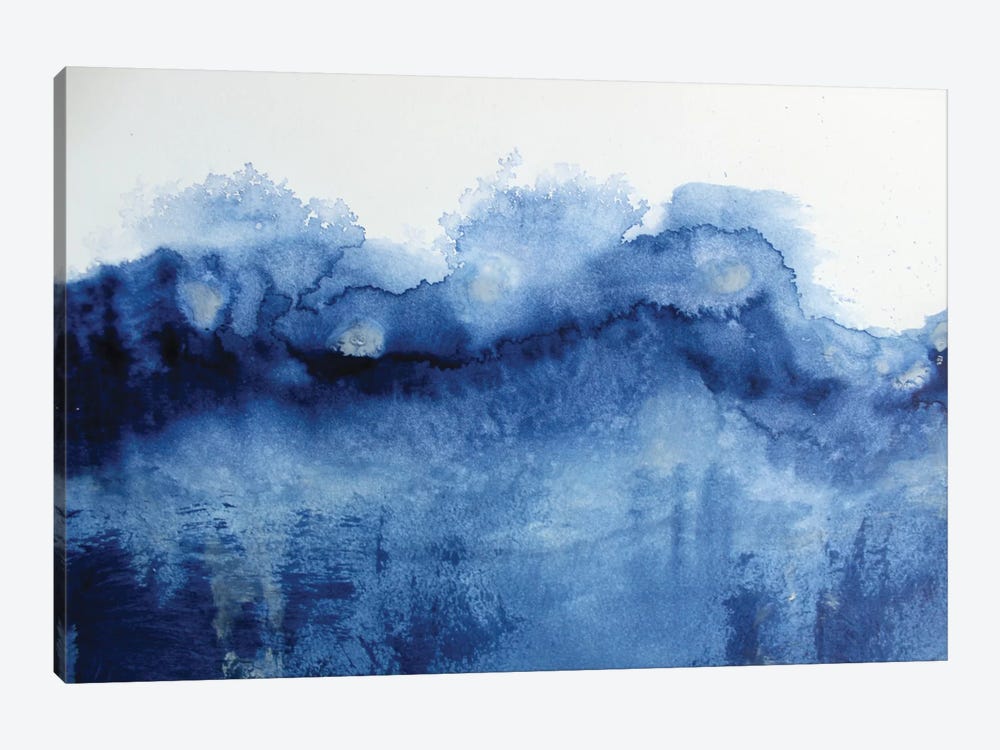 Arctic In Blue by KR MOEHR 1-piece Canvas Art Print