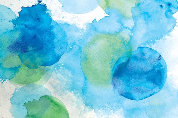 Abstract Watercolors: Girls Will Be Girls I by KR MOEHR