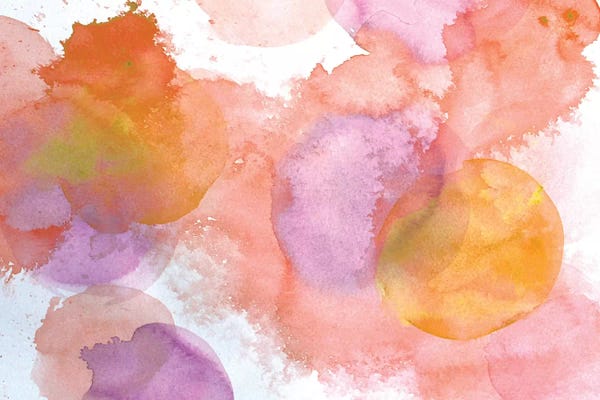 Abstract Watercolors: Girls Will Be Girls II by KR MOEHR