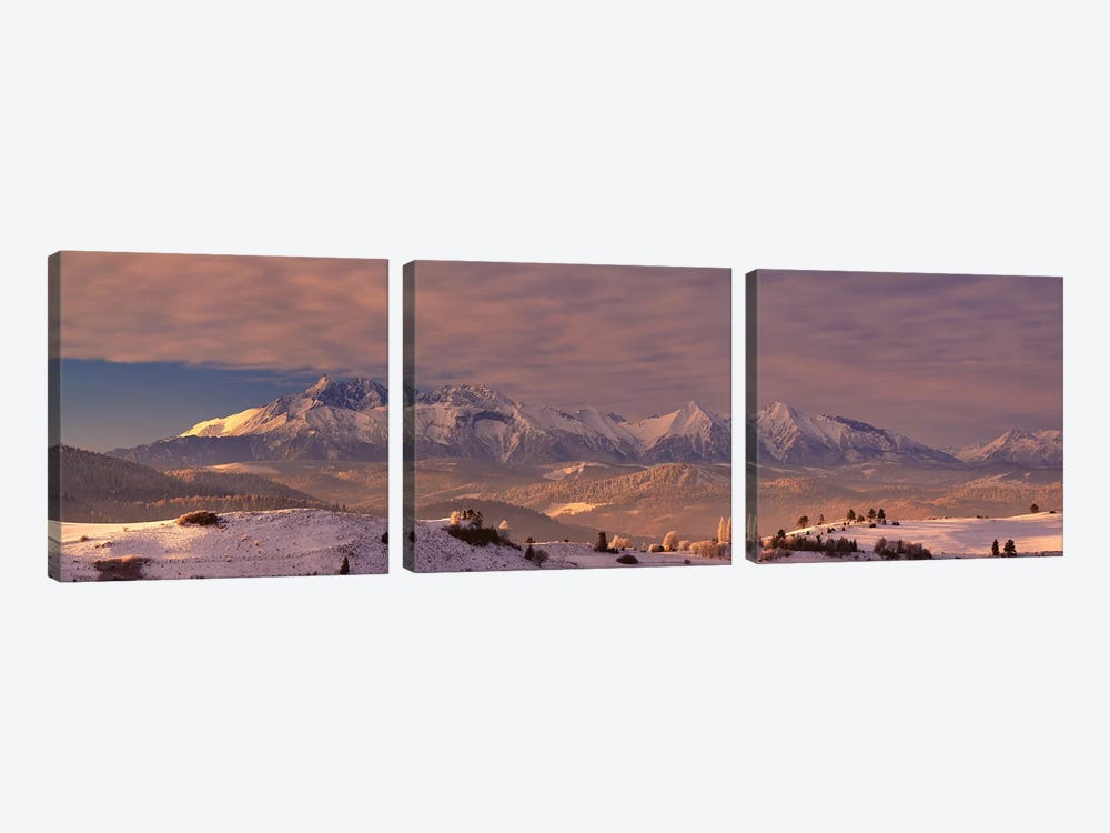 The Tatra Mountains by Krzysztof Mierzejewski 3-piece Canvas Artwork