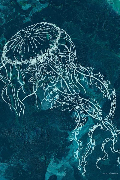 Jellyfish: Angelic Breath  I by Kamdon Kreations