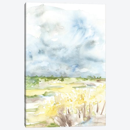 Wheat Field Canvas Print #KMK168} by Kamdon Kreations Canvas Print
