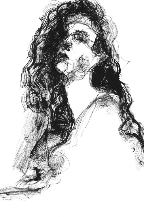 A Hing Of Longing by Kamdon Kreations wall art