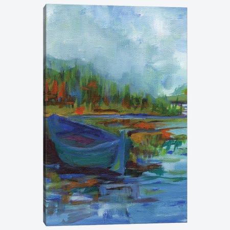 Blue River Canvas Print #KMK172} by Kamdon Kreations Canvas Artwork