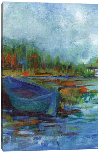 Blue River Canvas Art Print